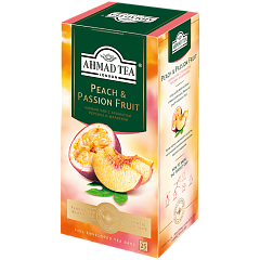 2251 Чай Персик-Маракуйя со вкусом и ароматом персика и маракуйа, р/п  с ярлыком 25х1,5г в фольге